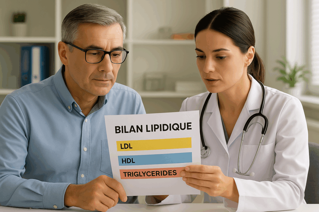Interpréter un bilan lipidique complet au sein d’un check-up