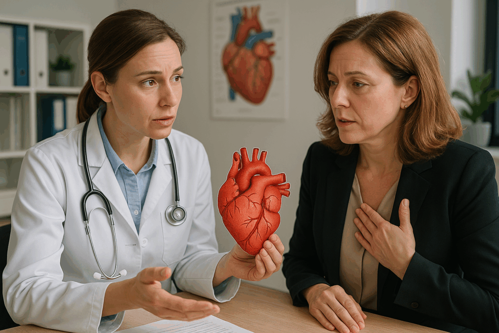 Sous-diagnostic des femmes en cardiologie - bilan approfondi cardio