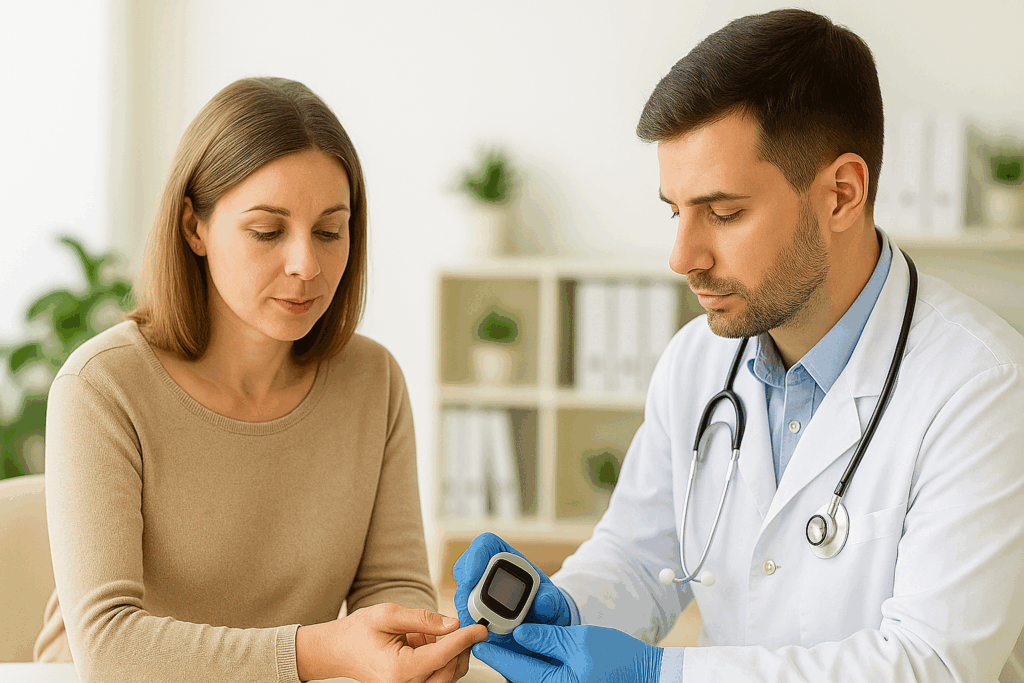 check-up santé et diabète de type 2